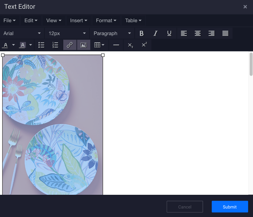 Text and Image Scroller