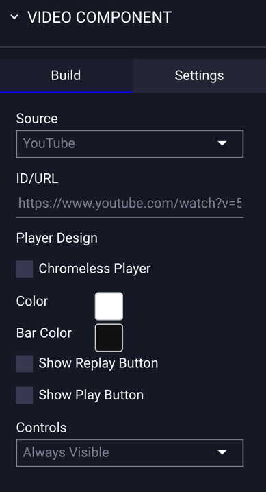 KB-Video-Youtube-Build-menu